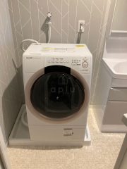 最新のドラム式洗濯機も設置！！