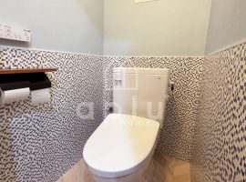 メラミン化粧板でお掃除をラクに♪トイレリフォーム