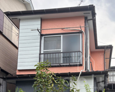 塗装前に高圧洗浄でしっかりと汚れを落とし、細部まで綺麗に塗装しました。
