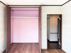 【施工写真】<br />
２Fクローゼット